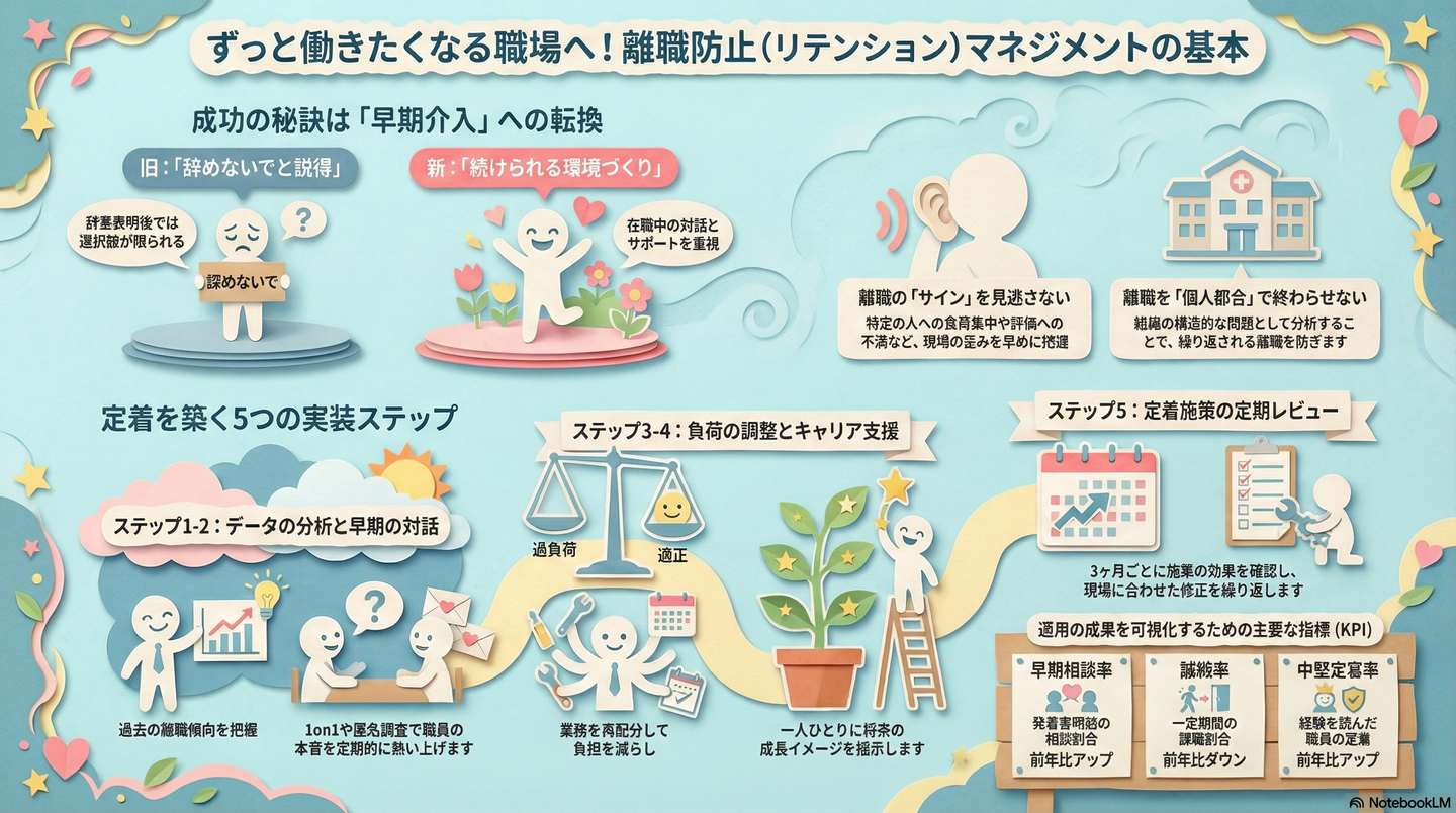 離職防止（リテンション）マネジメント