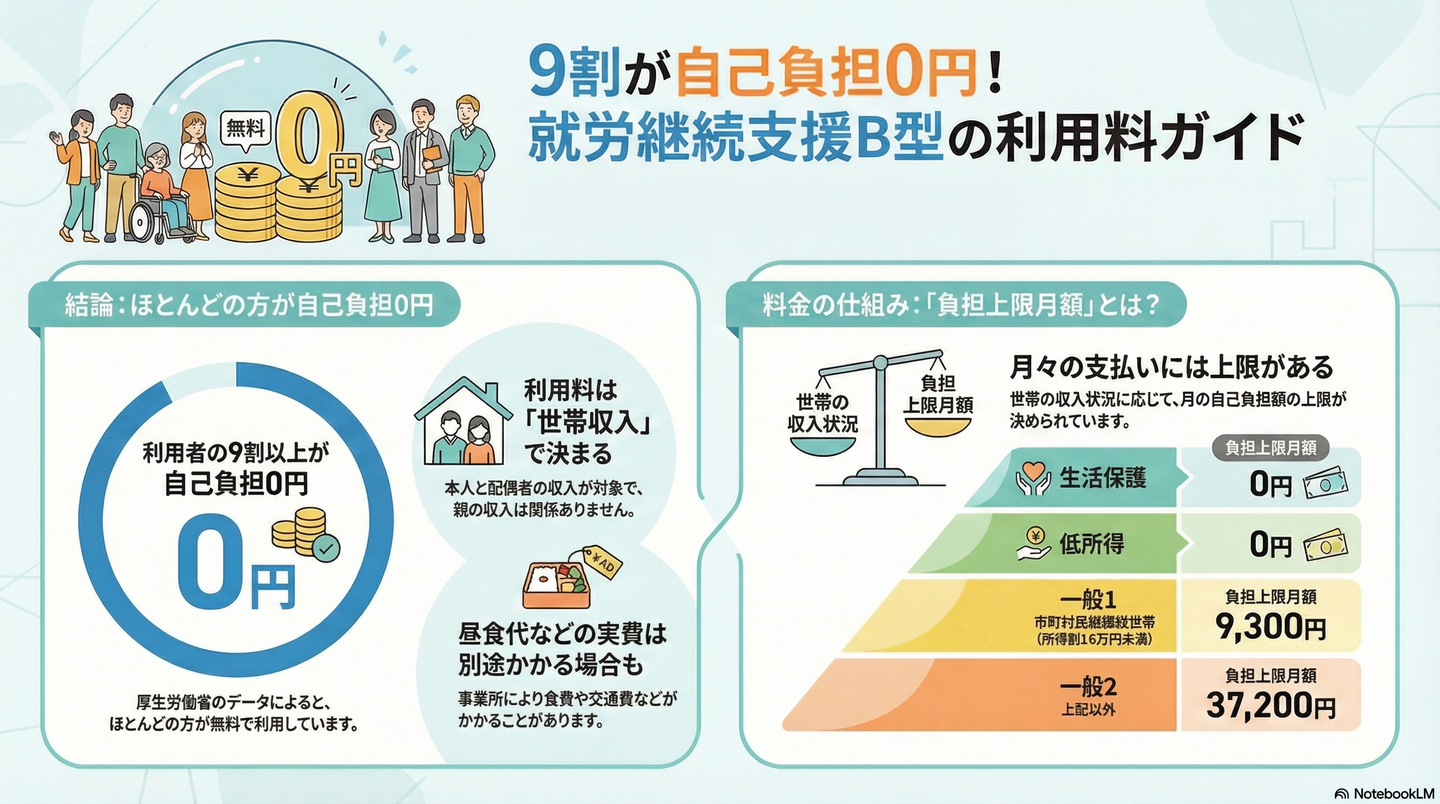 利用料はかかるの？世帯収入による負担上限額について解説
